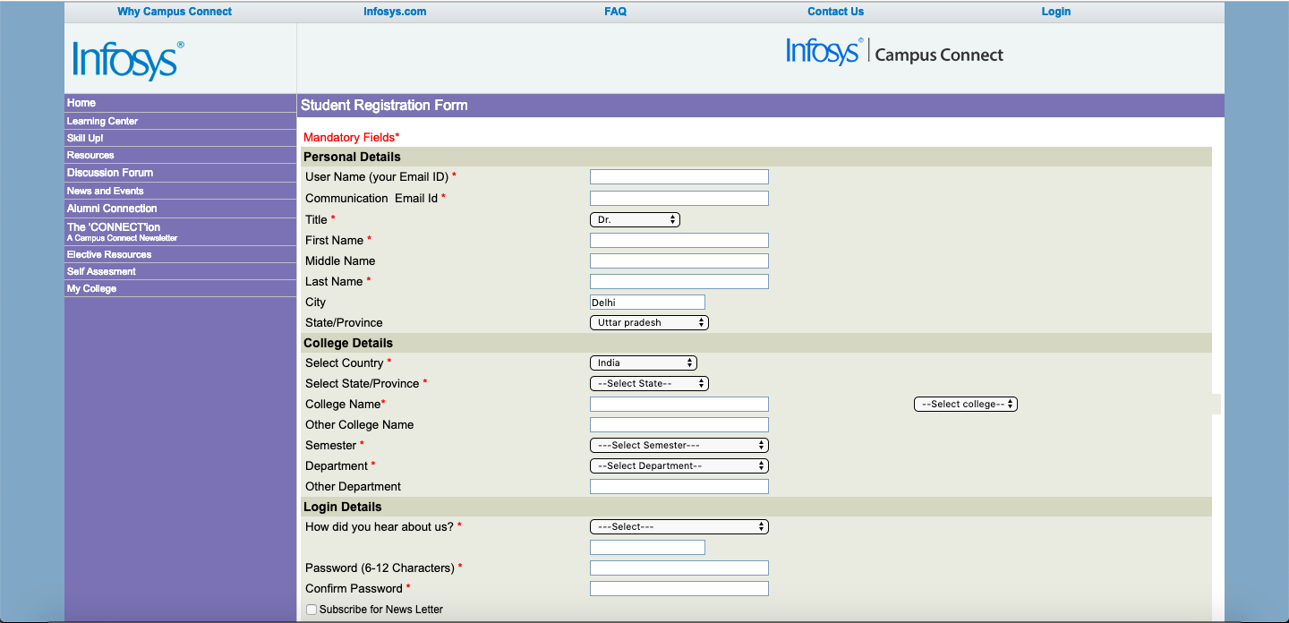 Infosys OffCampus Drive for 2019 Batch Passouts