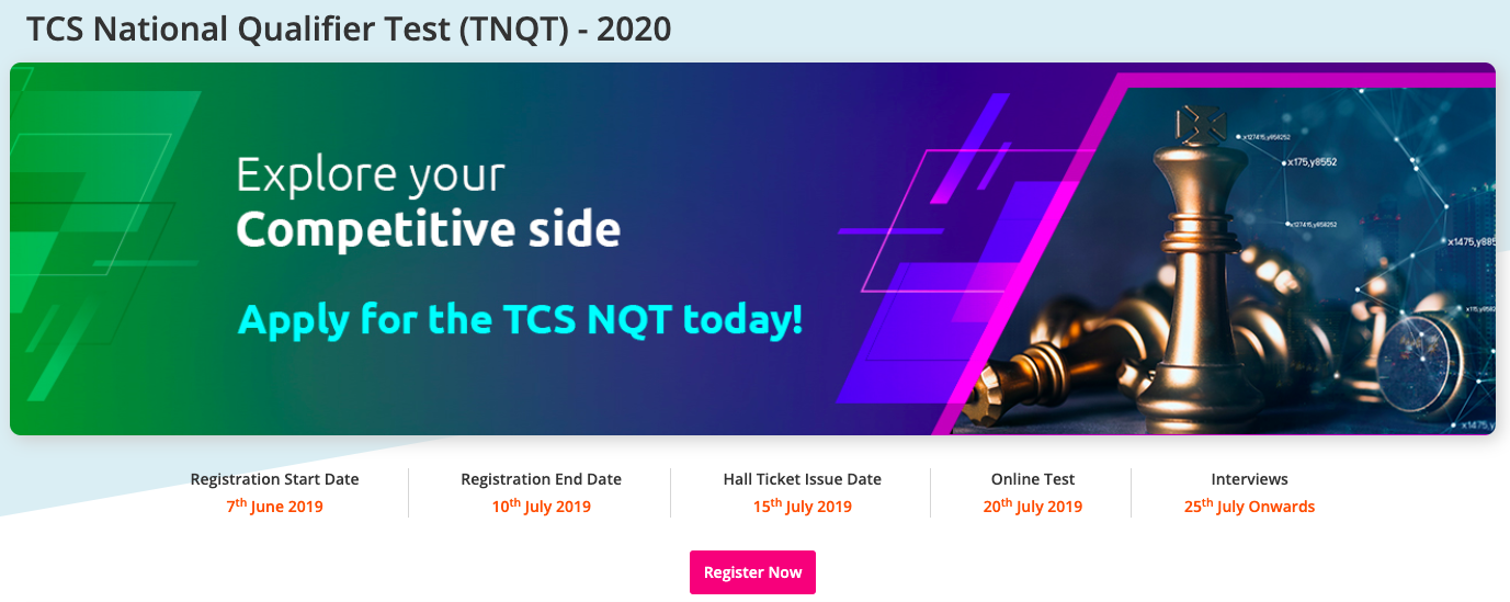 TCS NQT Hiring 2019