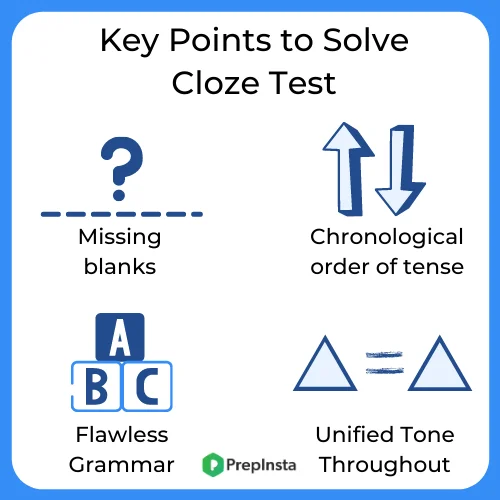 tips and tricks for cloze test