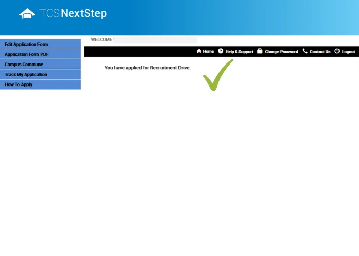 process for txs next step