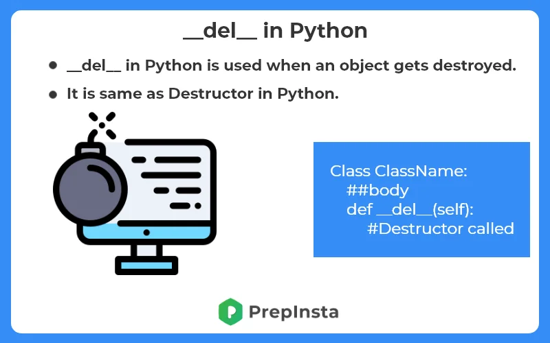 __del__ () in Python