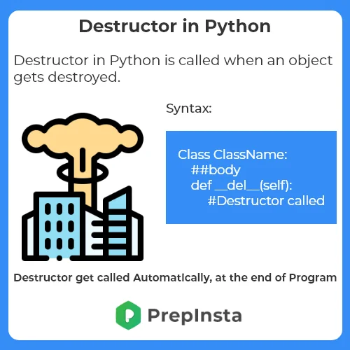 destructor in python