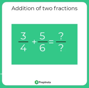 Addtion of two fractions in C++