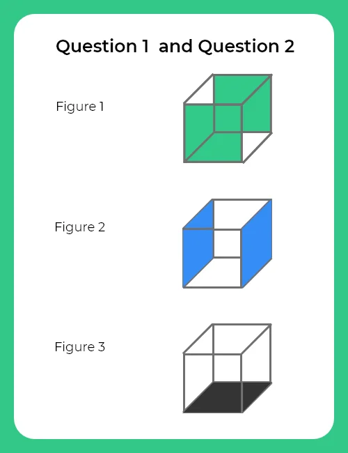 Cube Question1 and Question 2 Formula Page