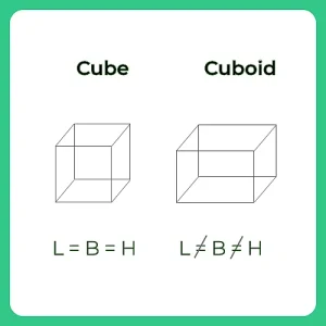 Formulas For Cube and Cuboid