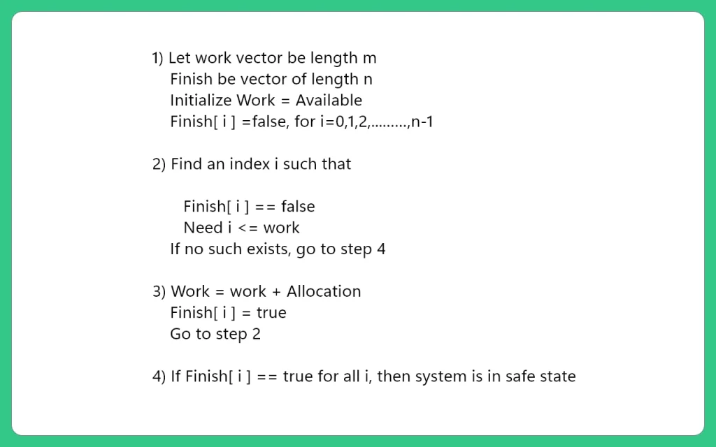 Bankers Algorithm in Operating System