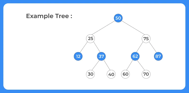 Example to find size of binary tree