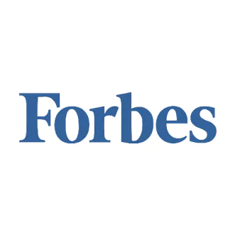 forbes white logo