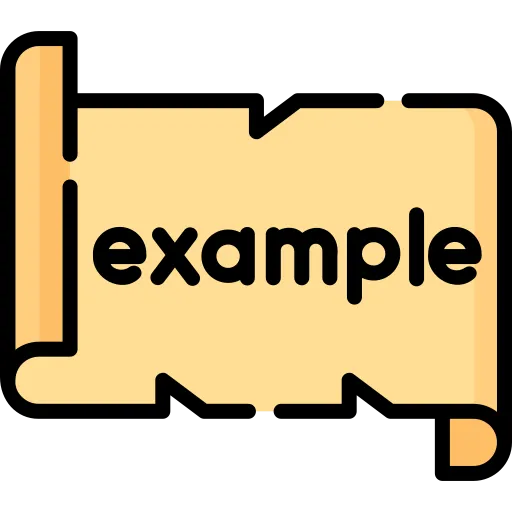 Example codes in java