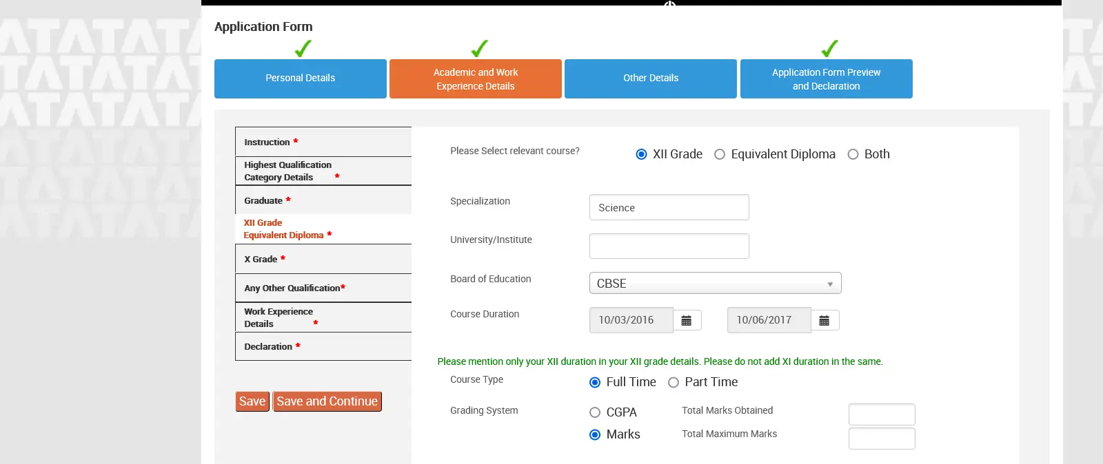 TCS ITP Registration Process 10