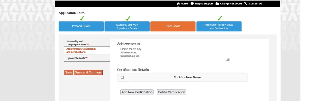 TCS ITP Registration Process 17