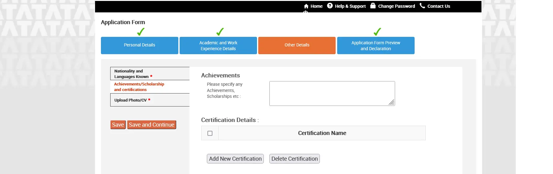 TCS ITP Registration Process 17