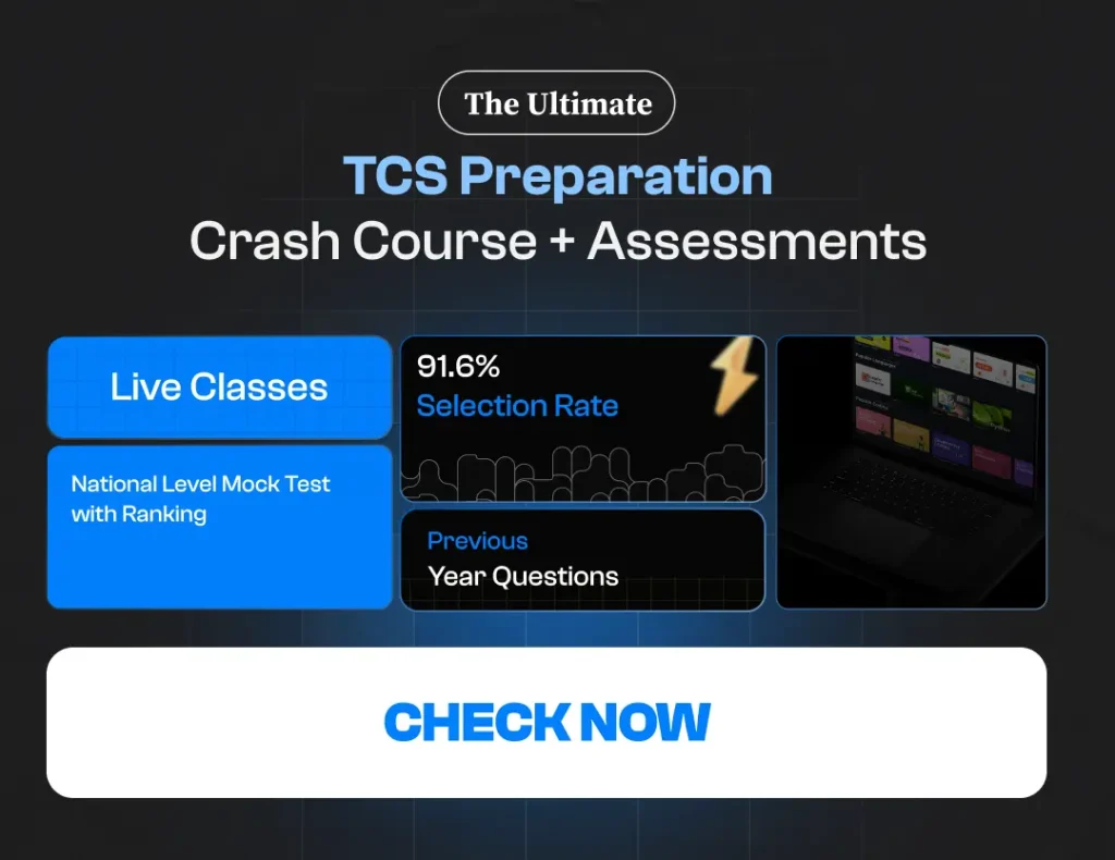 TCS Crash course- Mobile