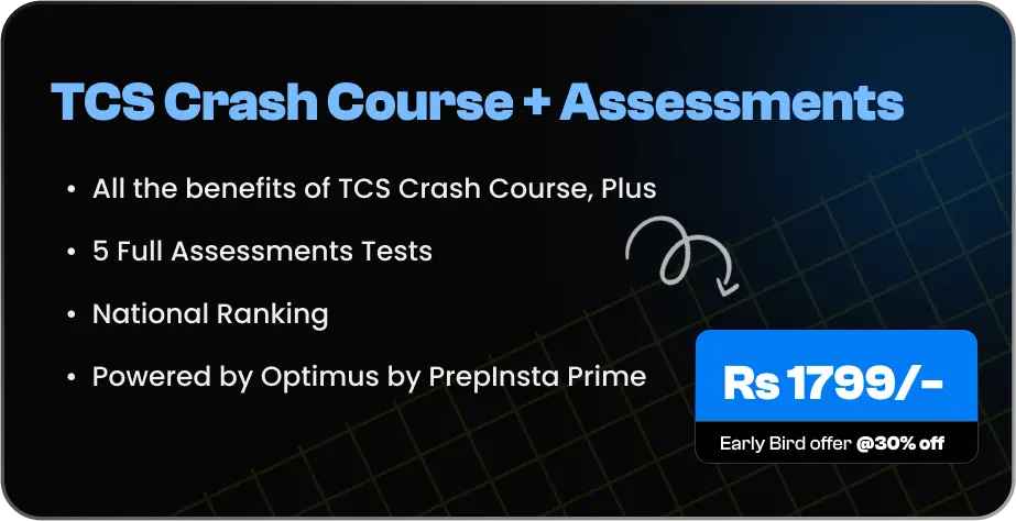 TCS Crash course + assessments