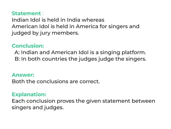 Objective reasoning questions and answers