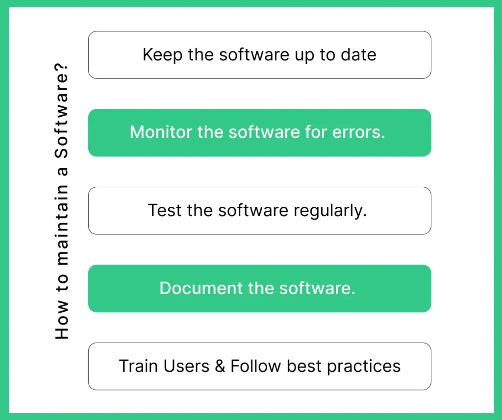 Maintaining Software