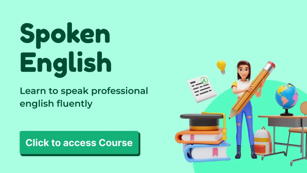 Spoken English Pixi Card