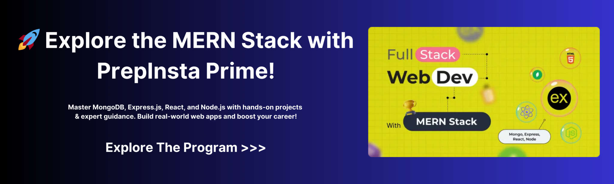 Top 40+ MERN Stack Interview Questions and Answers | PrepInsta