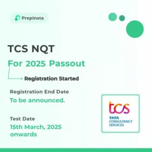 TCS NQT Registration Process and link for Batch 2025 Freshers