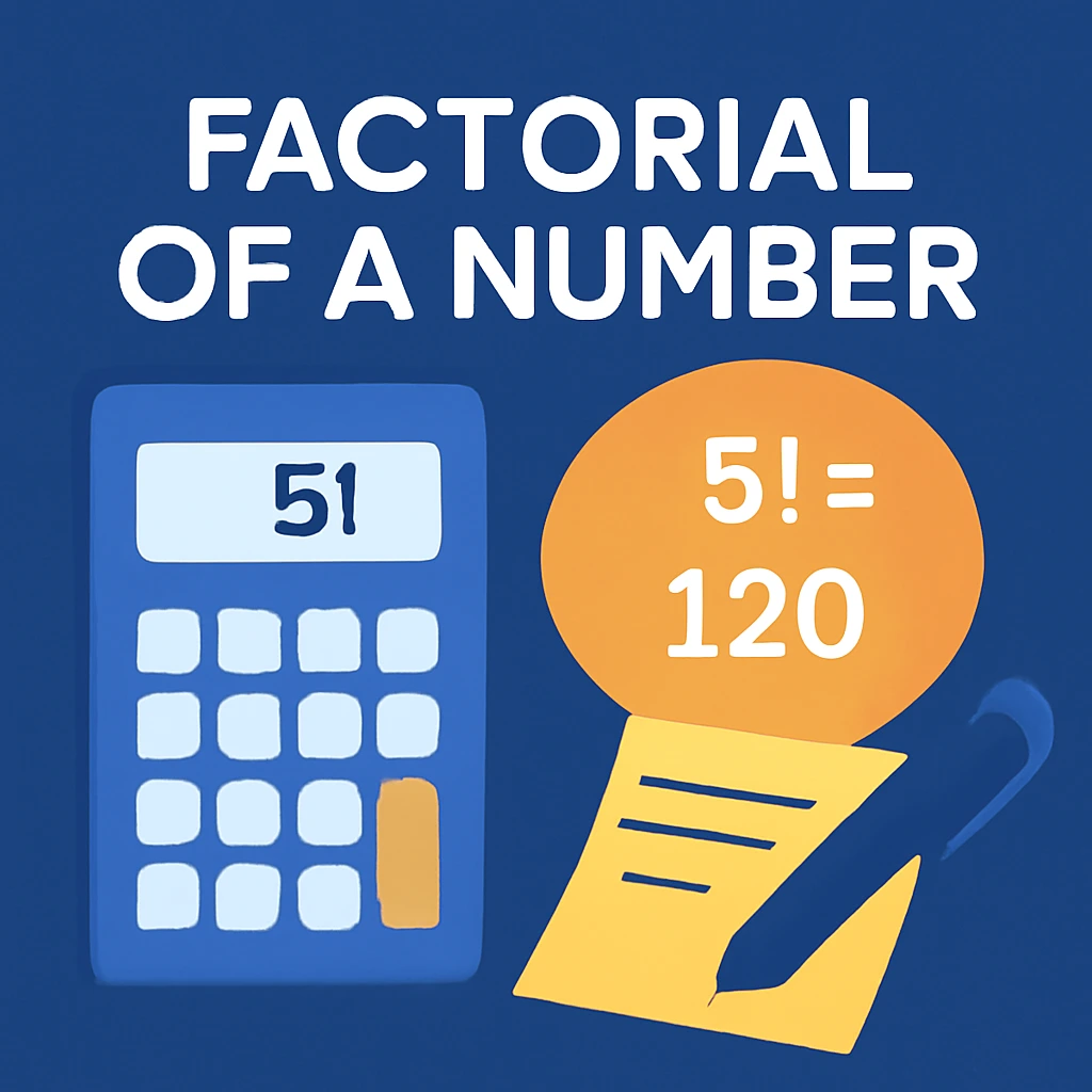 Factorial of a number