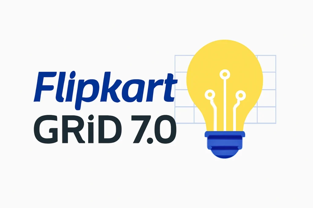 Flipkart GRiD 7.0 Logo for Hero Section