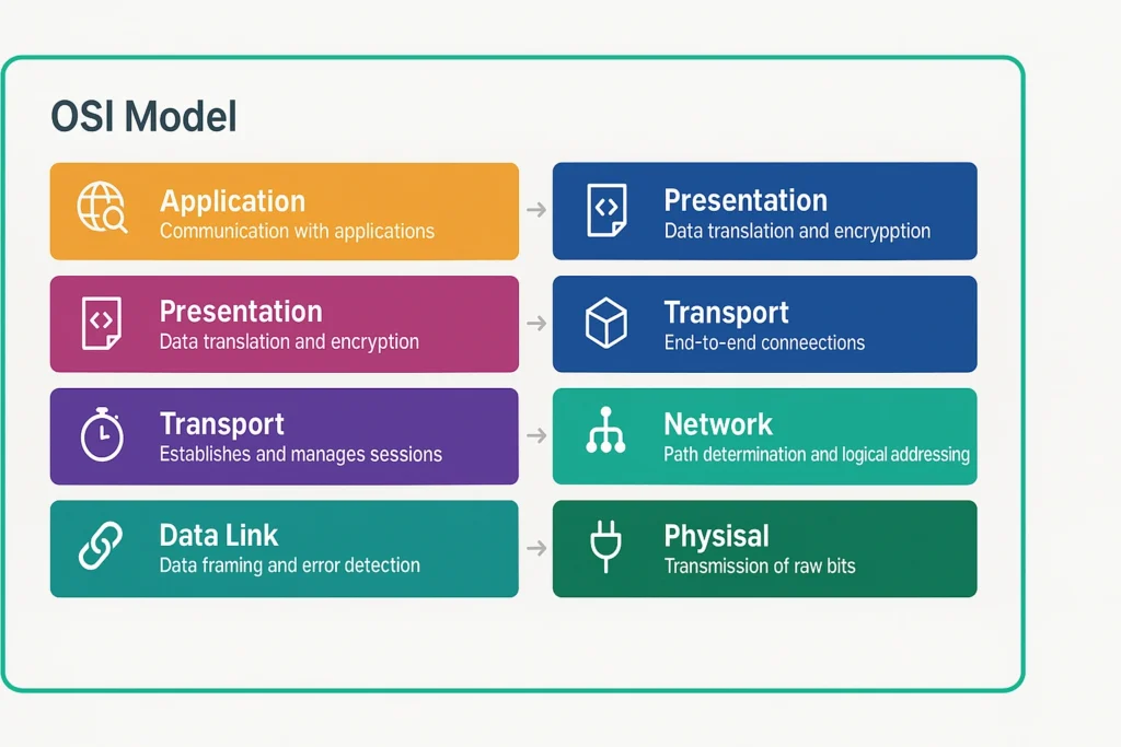 OSI Model in Computer Networks Interview Questions(Desktop view)