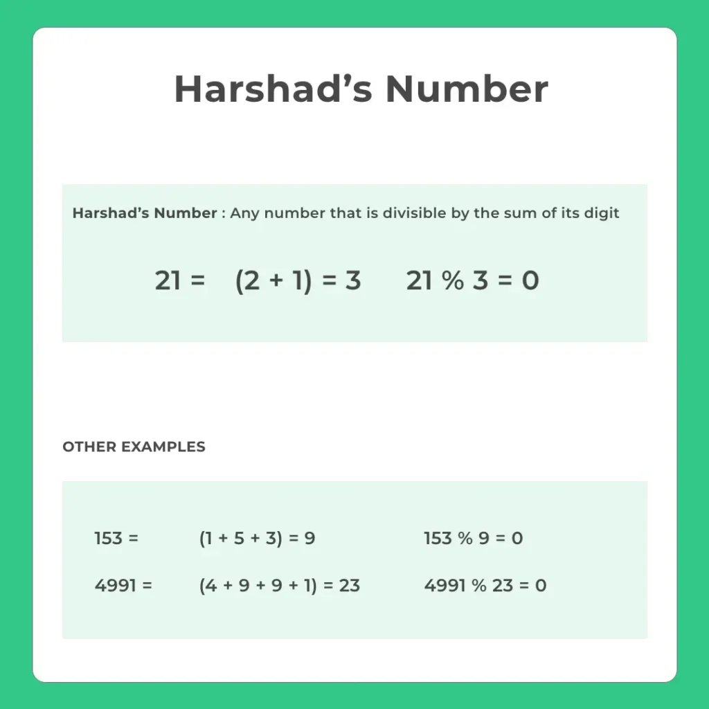 Harshads-Number-in-C
