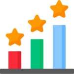 Replace each element of the array by its rank