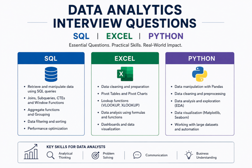 Essential Data Analytics Interview Questions