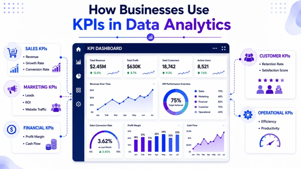 KPI in Data Analytics | PrepInsta
